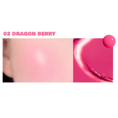 rom&nd Juicy Roll Cheek #02 Dragon Berry 30G