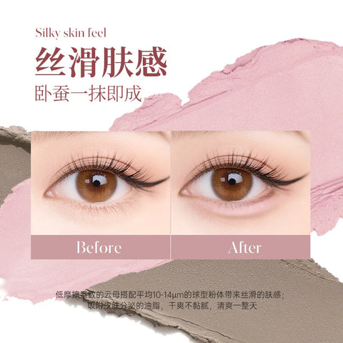 Dezone Dual Tone Under Eye Pen #DC02 Pink White Brown 2.5G