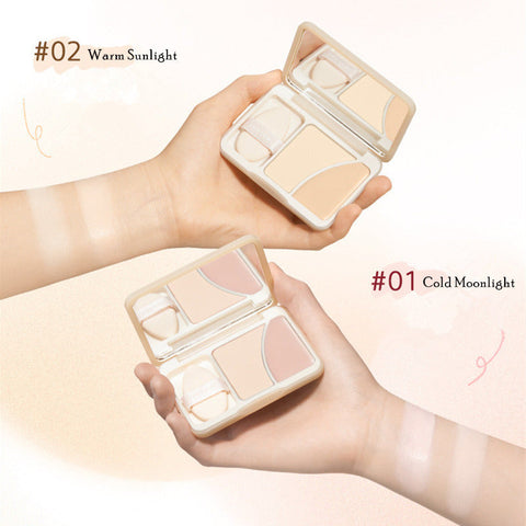 Judydoll Two-Shade Matte Highlighter Palette 8g
