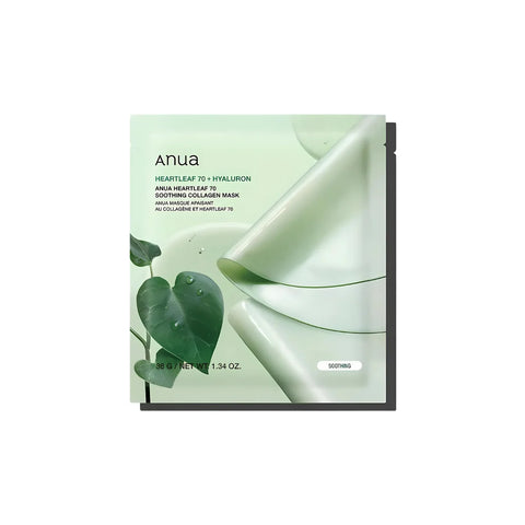 Anua Heartleaf 70 Soothing Collagen Mask (1Pc)