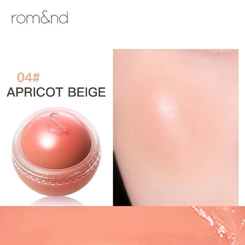 rom&nd Juicy Roll Cheek #04 Apricot Beige 30G