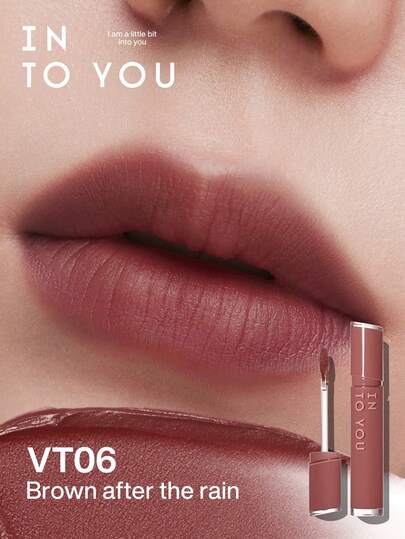 INTO YOU Velvet Lip Matt In Brown #VT06 2.6g