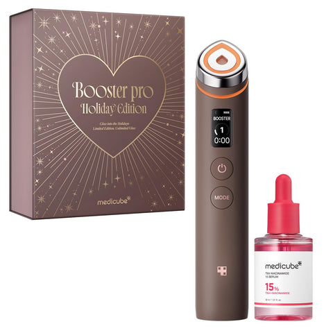 Medicube 2025 Booster Pro Holiday Edition Set (Booster Pro + TXA Niacinamide 15 Serum 30ml)