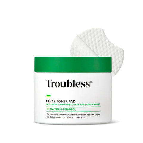 Troubless Clear Toner Pad (60Pc)