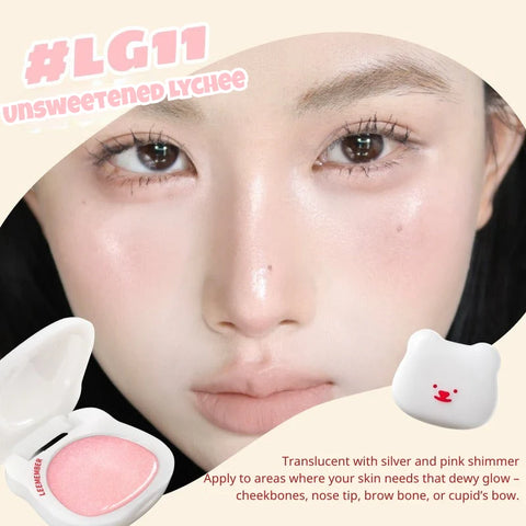 Leemember Lychee Series Hydrating Blush Balm LG11 Unsweetened Lychee 4g
