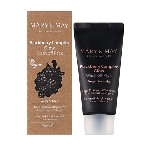 Mary&May Blackberry Complex Glow Wash off Pack 30g