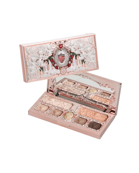 Flower Knows Strawberry Cupid Makeup Palette - 01 Honey Canele