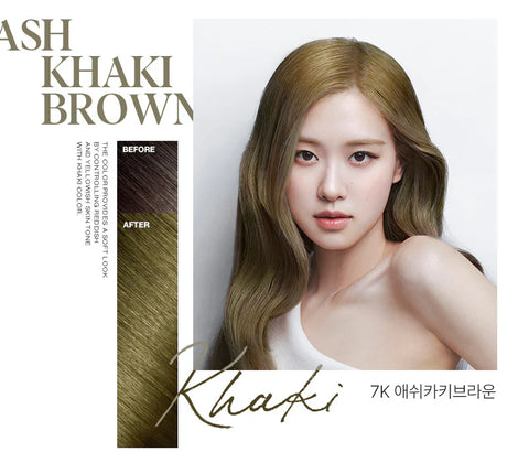 Mise En Scene Hello Bubble 7K Ash Khaki Brown 30g