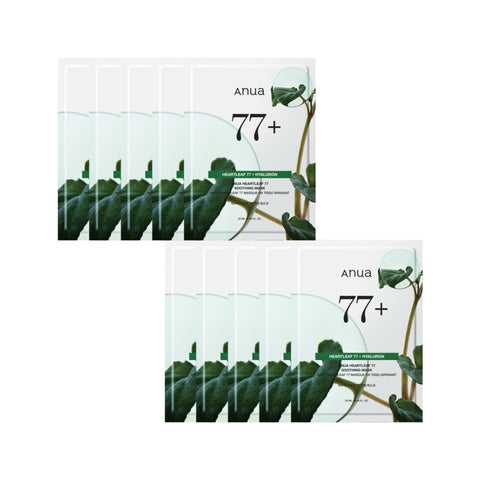 Anua Heartleaf 77 Soothing Mask (10Pc)