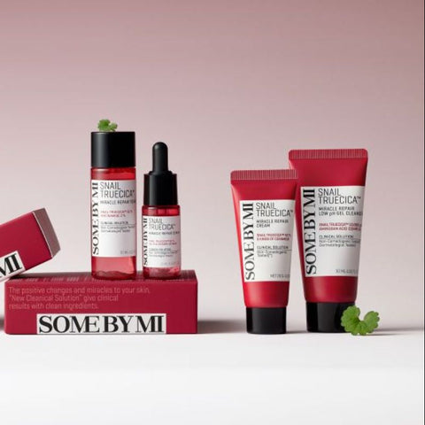 Some By Mi Snail True Cica Miracle Repair Starter Kit 4pc