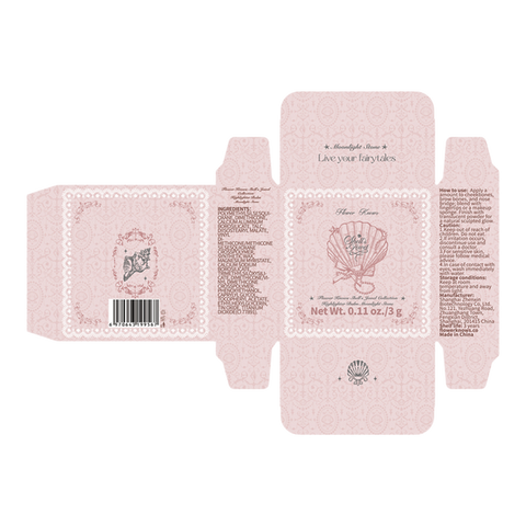 Flower Knows Shell's Jewel Collection Highlighter Balm & Charm Set — Moonlight Stone