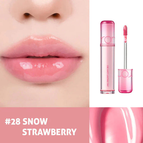 rom&nd The Juicy Lasting Tint #28 Snow Strawberry 3.5G