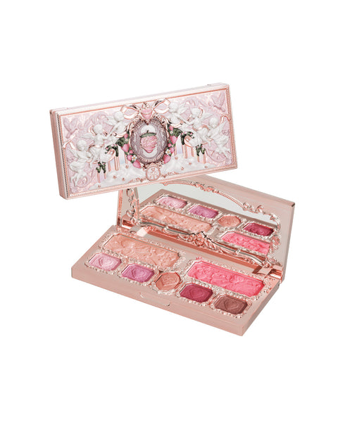 Flower Knows Strawberry Cupid Makeup Palette - 01 Honey Canele