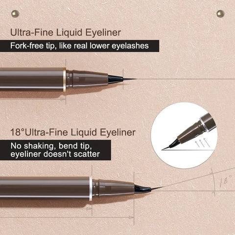 Judydoll Ultra-Fine Liquid Eyeliner - #02 Deep Brown