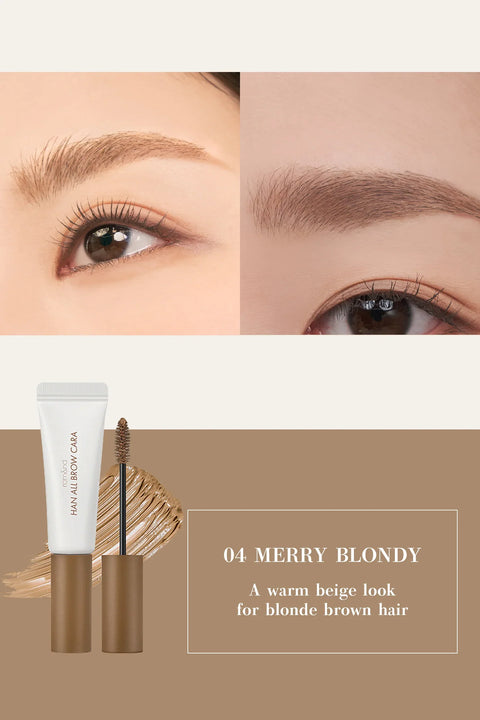rom&nd Han All Brow Cara #04 Merry Blondy 9G