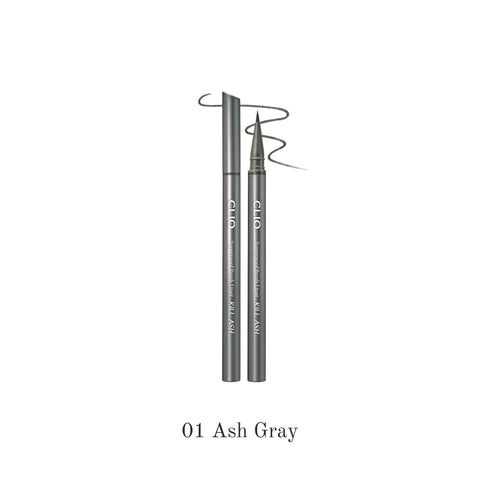 Clio Superproof Brush Liner Killash #001 Ash Gray 0.55ML