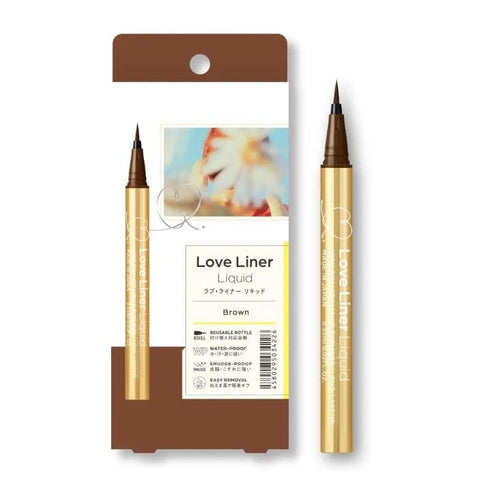 MSH Love Liner Super Fine Liquid Eyeliner Brown 0.55ML