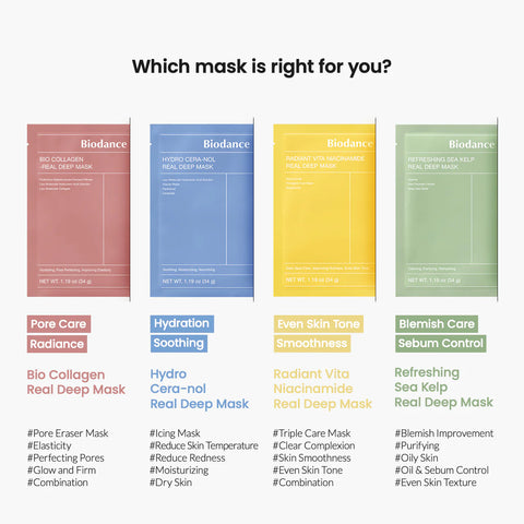 Biodance Collagen Real Deep Mask New Box (4Pc)