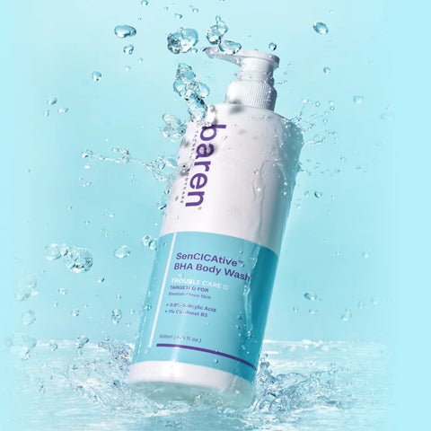 BAREN SenCICAtive BHA Body Wash 500ml