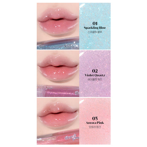 Etude Glaze Plump Gloss 01 Sparkling Blue 4g