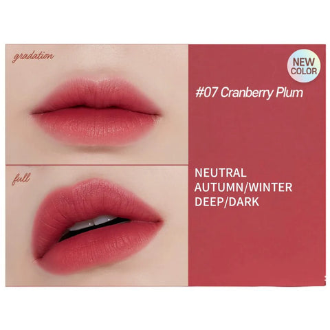 Etude Matte Fixing Lip Tint #07 Cranberry Plum 4g