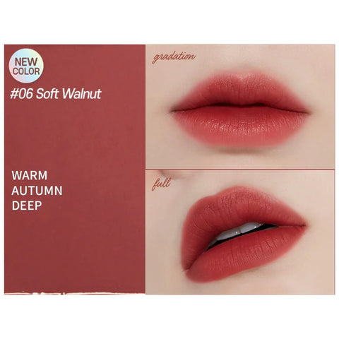 Etude Matte Fixing Lip Tint #06 Soft Walnut 4g