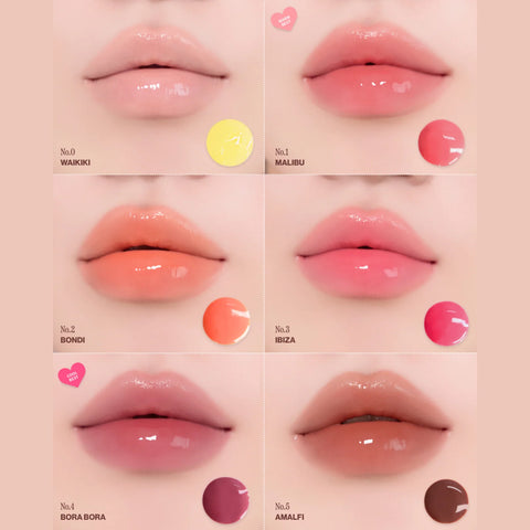 Unleashia Sunset Dazzle Gloss Balm No.0 Waikiki 10g