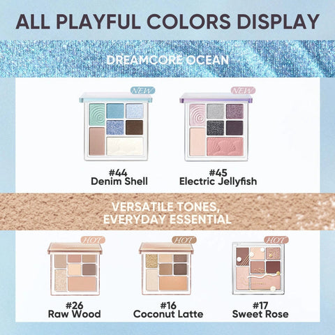 Judydoll Play Color All-In-One Palette For Your Full Face #16 Raw Coconut Latte