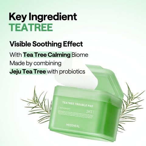 Mediheal Toner Pads Tea Tree (100Pc)