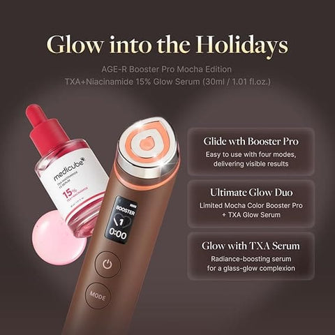 Medicube 2025 Booster Pro Holiday Edition Set (Booster Pro + TXA Niacinamide 15 Serum 30ml)