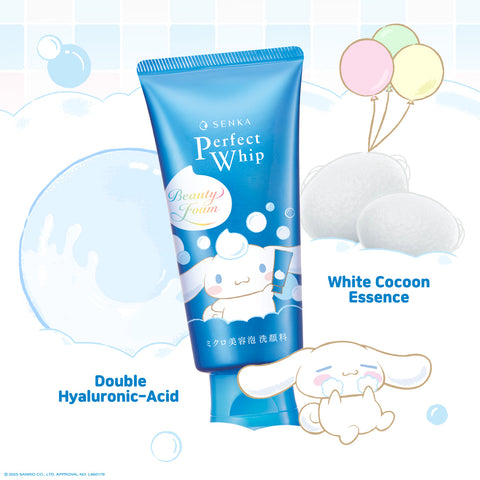 Shiseido SENKA Perfect Whip Cinnamoroll Limited Edition Facial Cleanser 100G