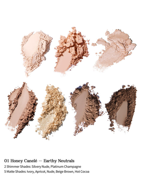 Flower Knows Strawberry Cupid Makeup Palette - 01 Honey Canele