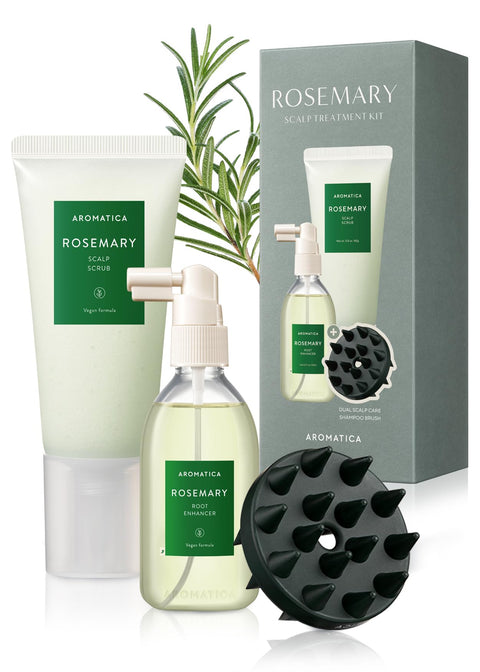 Aromatica Rosemary Scalp Treatment Kit (4Pc)