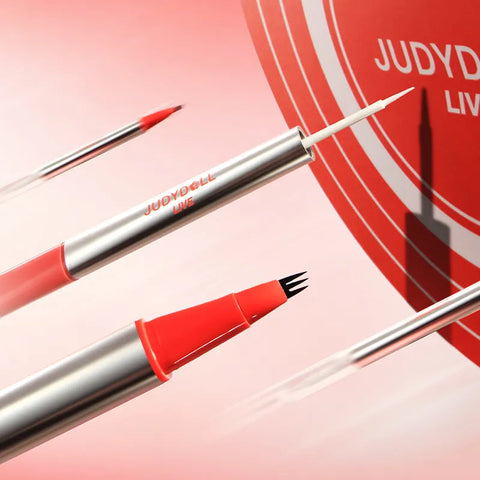 Judydoll Dual-ended Triple-Prong Liquid Brow Pen - #01 Grey