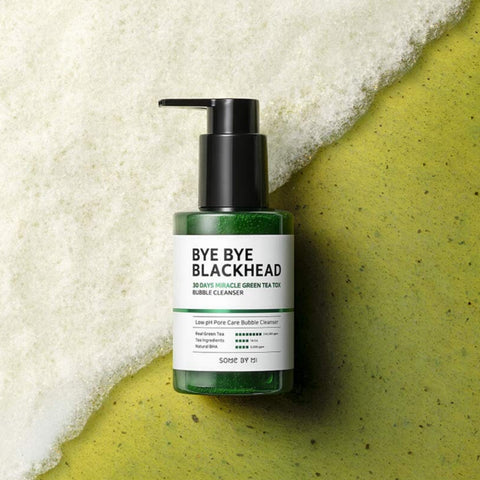 SOME BY MI Bye Bye Blackhead 30 Days Miracle Green Tea Tox Bubble Cleanser 120 ml