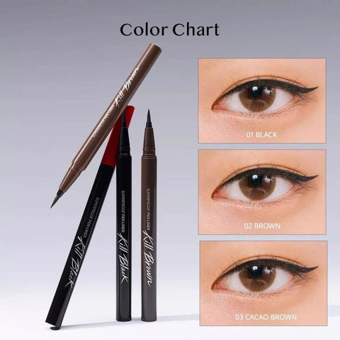 Clio Superproof Pen Liner Kill #01 Black 0.55ML