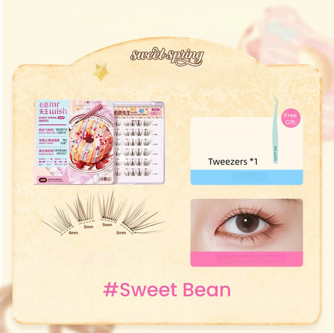 MR.WISH Glue-free False Eyelashes #Peach Delight