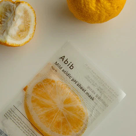 Abib Mild Acidic Ph Sheet Mask Yuja Fit 30ml (1Pc)