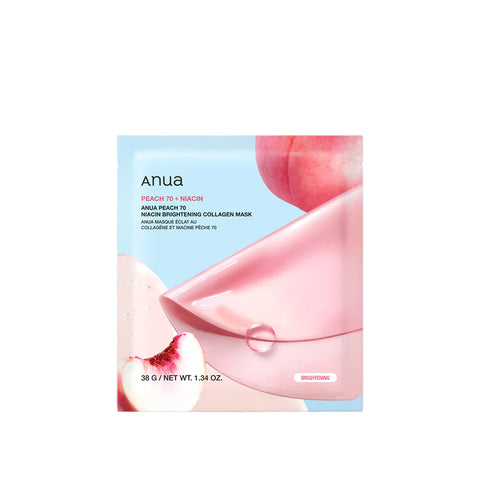Anua Peach 70 Niacin Brightening Collagen Mask (1Pc)