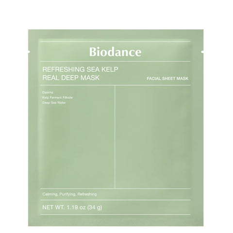 Biodance Refreshing Sea Kelp Real Deep Mask (1Pc)
