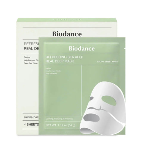 Biodance Refreshing Sea Kelp Real Deep Mask Box (4Pc)
