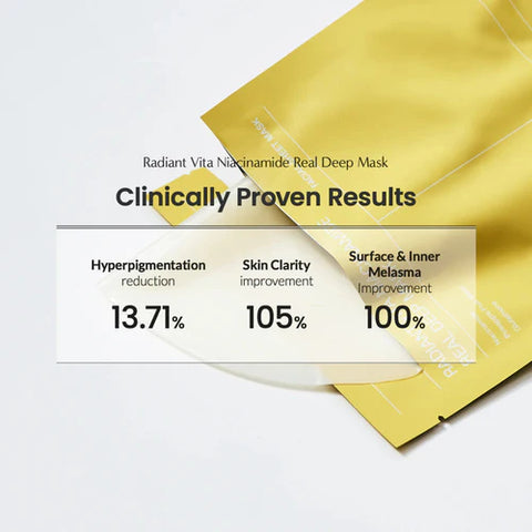 Biodance Radiant Vita Niacinamide Real Deepmask Box (4Pc)
