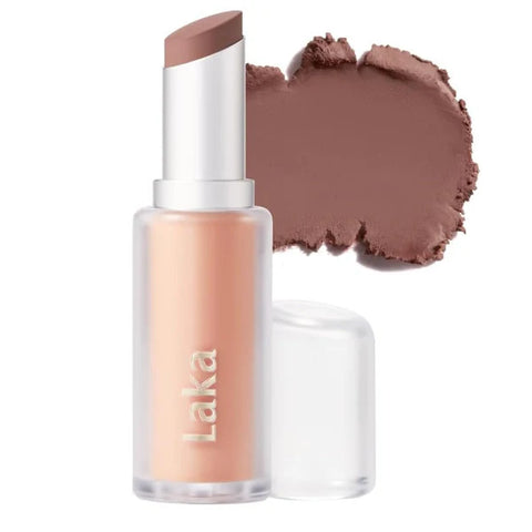 LAKA Bulky Matte Lipstick #408 Bebe Almond 4G