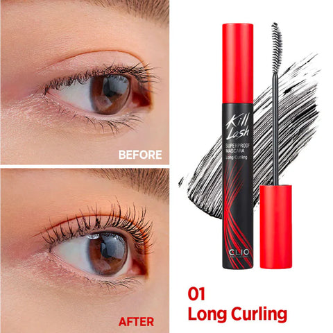 Clio Kill Lash Superproof Mascara #01 Long Curling 7G