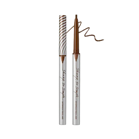 Clio Sharp So Simple Waterproof Pencil Liner #003 Cacao Brown 0.14G