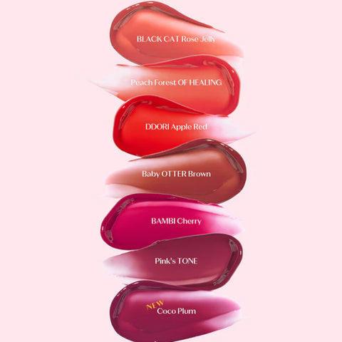 Etude Over Glow Tint #01 Black Cat Rose Jelly 3.8g