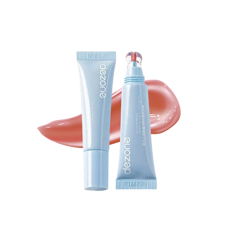 Dezone Refreshing Moistening Lip Gloss #RB05 Chestnut Red Tea 8G
