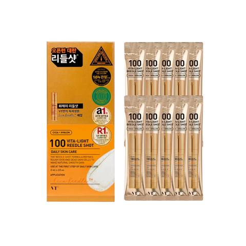 VT Cosmetics Vita-Light Reedle Shot (2ml×10)