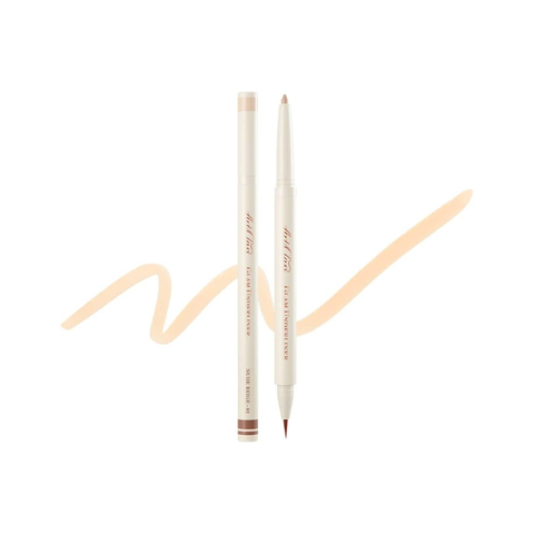 too cool for school Art Class Glam Underliner #02 Nude Beige (0.2g+0.7g)