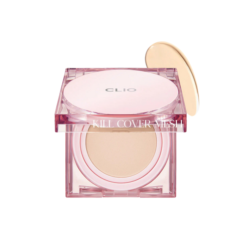 Clio Kill Cover Mesh Glow Essential Cushion #03 Linen (15G + 15G Refill)